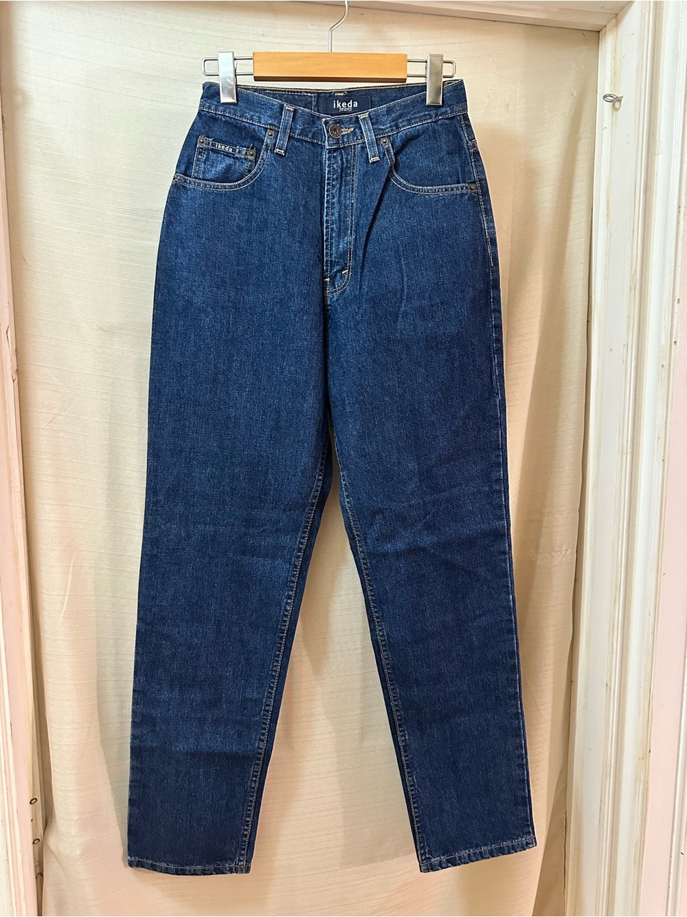 NWT Ikeda Madison Vintage 90s Straight Leg Jeans High Rise Women’s Size 27
